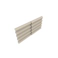 thumbnail image 3 of Stratco Lit de Jardin Modulaire en Acier Ondulé Surélevé, Beige, 3 of 4