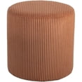 thumbnail image 3 of Meridian Furniture Roy Cognac Ottoman/Stool, 3 of 7