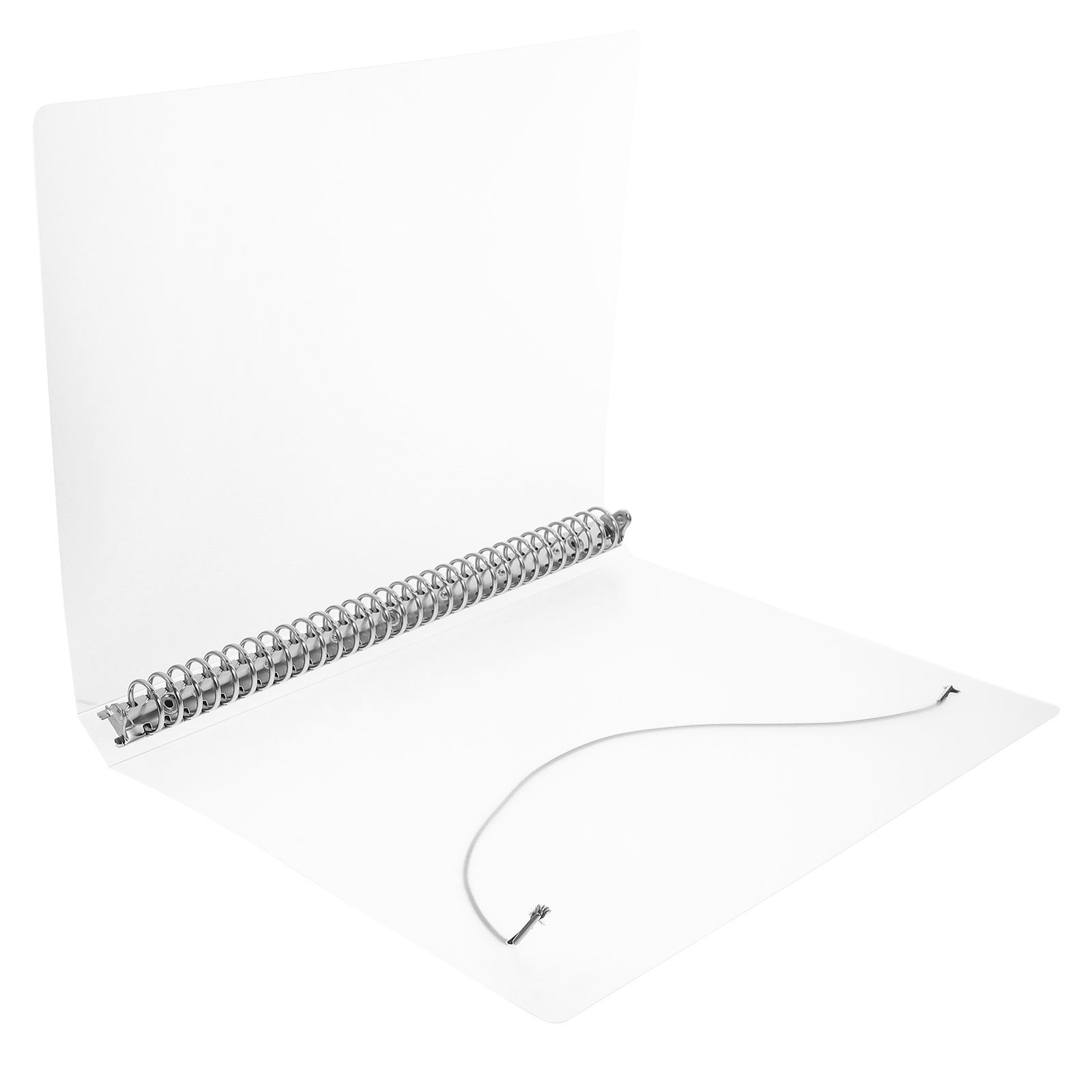 Raindrops Reusable Transparent Binder Shell for Document Storage and Creative Writing
