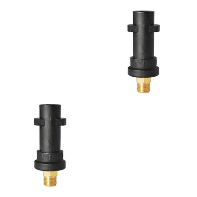 Ruiboury 1pc Pressure Washer Adapter Foam Nozzle Adapter Car Washing Accessories Type A 2Set
