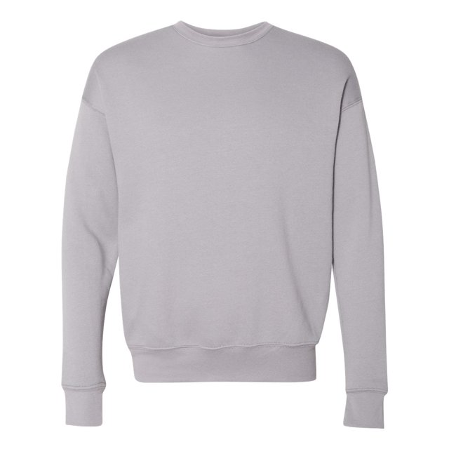 BELLA+CANVAS Chandail en Molleton à Épaules Tombantes pour Hommes, m, Tempête
