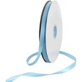thumbnail image 1 of TONIFUL 3/8 Inch x 100yds Sky Blue Satin Ribbon Thin Solid Fabric Ribbons Roll for Gift Wrapping Invitation Floral Hair Balloons Craft Sewing Party Wedding Popsicles Decoration Valentine's Day Bouquet, 1 of 6