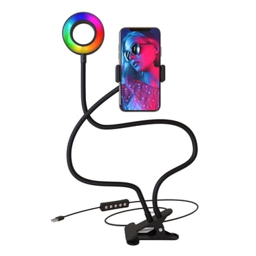 Bower Flexible Ring Light with Integrated Clamp