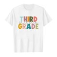 thumbnail image 4 of WEAIXIMIUNG T-Shirts pour Ados Preppy Mode pour Enfants Rentrée Scolaire Saison Imprimé Col Rond Manches Courtes T-Shirt Décontracté Haut (10), 4 of 4