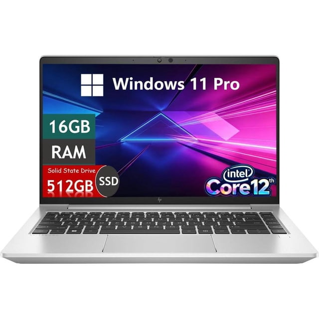 Remis à Neuf (Excellent) - HP EliteBook 640 G9 Portable 14 Pouces - Argent (Intel i5-1245U / 16 Go de RAM / SSD 512 Go / Windows 11 Pro)