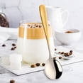 thumbnail image 5 of Amzcrzy Utensils 304 Stainless Steel Flat Handle Round Spoon Thickened Dinner Spoon and Soup Spoon forHome Use Rounded Flat Spoon Serving Spoons Spoon Soup Spoons, 5 of 5
