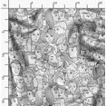 thumbnail image 2 of Soimoi White Heavy Canvas Fabric Human Face Print Sewing Fabric Yard 58 Inch Wide, 2 of 6