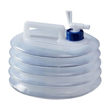DEBGFS Contenant d'Eau de Camping Portable 5 Gallons Pliable avec Robinet - Seau de Stockage d'Eau Étanche, Robuste et Sans BPA avec Poignée pour Randonnée en Plein Air, Voyage, Urgence, Usage à la Maison, a_hot#45