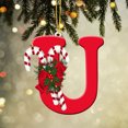 thumbnail image 1 of Vaidha 26 Letters Christmas Tree Decoration Pendant Christmas Tree Ornaments Personalized DIY Christmas Ornaments Christmas Decoration Xmas Tree Hanging Decor, 1 of 3