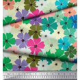 thumbnail image 3 of Soimoi polyester Crepe Fabric Artistic Flower Print Fabric by Yard 52 Inch Wide, 3 of 3
