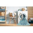 thumbnail image 2 of Ahgly Company Machine Washable Indoor Rectangle Transitional Blue Koi Blue Area Rugs, 7' x 10', 2 of 7