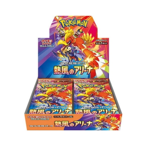 Pokemon TCG: Heat Wave Arena Booster Box (SV9A Japanese Language)
