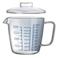thumbnail image 1 of 1PC Home Measuring Glass with Glass Lid Heat-resistant Glass Measuring Cup, 1 of 6