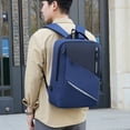 thumbnail image 2 of Qocolhg Travel Laptop Backpack, Business Anti Theft Slim Sturdy Laptops Backpack with USB Charging Port, Water Resistant College School Computer Bag Gift for Men & Women Fits 15.6 Inch Notebook, 2 of 6