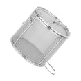 thumbnail image 2 of bedienty Tea Ball Infuser Herbs Coffee Spice Home 12x13cm Separation Filter Basket Silver 12x13cm, 2 of 6