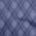 thumbnail image 1 of oneOone Cotton Poplin Dark Blue Fabric Check Dress Material Fabric Print Fabric By The Yard 56 Inch Wide, 1 of 5