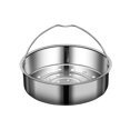 thumbnail image 2 of Stainless Steel Steamer Basket Insert Steamer for Steaming Fruit Vegetables, 2 of 7