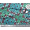 thumbnail image 2 of Soimoi Rayon Fabric Mandala Kaleidoscope Print Sewing Fabric Yard 56 Inch Wide, 2 of 3