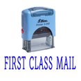 thumbnail image 1 of Printtoo FIRST CLASS MAIL Self Inking Rubber Stamp Custom Shiny Office Stationery Stamp, 1 of 1