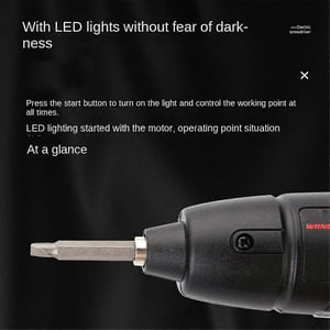 Perceuse électrique à visser rechargeable sans fil à usage domestique Mini Jeu de tournevis électrique sans fil