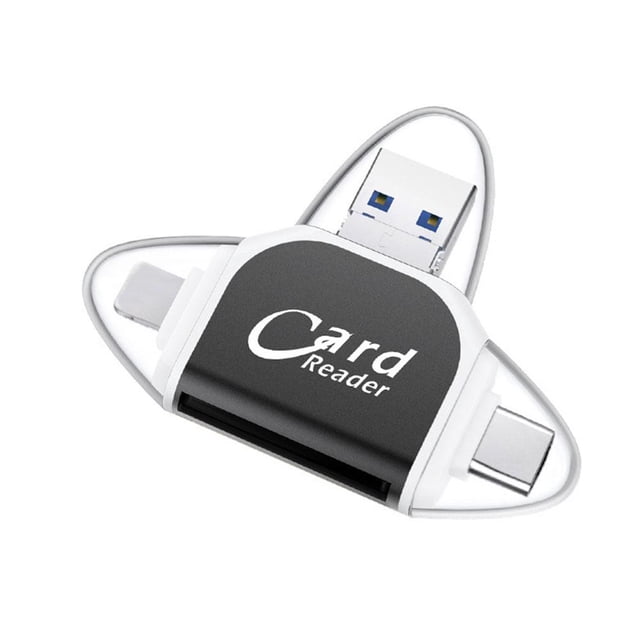 SharkTRUE Clearance Now lti-Port in iversal SD TF Card Reader,USB C SD TF Memory Card Reader NEW