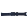 thumbnail image 2 of 17mm Silicone Rubber Watch Strap Band Waterproof Watch Band Watchbands Steelblue, 2 of 7