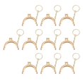 thumbnail image 4 of simhoa Sewing Wallet Kiss Clasp Lock Hardware Supplies Rose Gold, 4 of 6