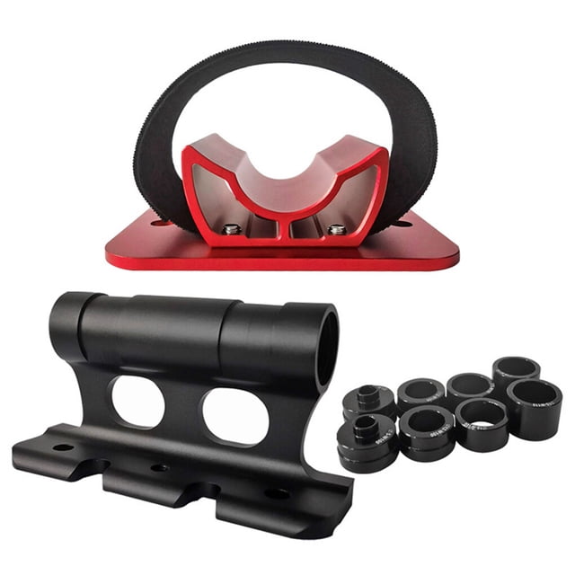 2Pcs Bicycles Front Fork Mount Anti-corrosive Fast Release Heavy Release Rear Duty Nylon Buckle Aluminium Alloy Rear Wheel Rack Carrier Red