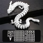 Dadatutu 3D Dragon Building Toy Kit, Diy Dragon Toy Model Building Blocks, Fidget Desk Toys for Gifts, Building Sets for Adults Teens Kids Age8+ Building Gifts