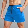 thumbnail image 2 of Men's Running Shorts with Zipper Pockets Gym Athletic Workout 5" Shorts for Men, 2 of 5