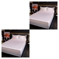 thumbnail image 4 of VONKY Easy To Install Plain Fitted Sheet For High Mattress plifies Bed-Making Elegant jade 2Set, 4 of 6