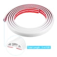 thumbnail image 3 of Uxcell 10ft Floor Cord Cover Cable Protector 0.4" W x 0.24" H Cable Management White, 3 of 6