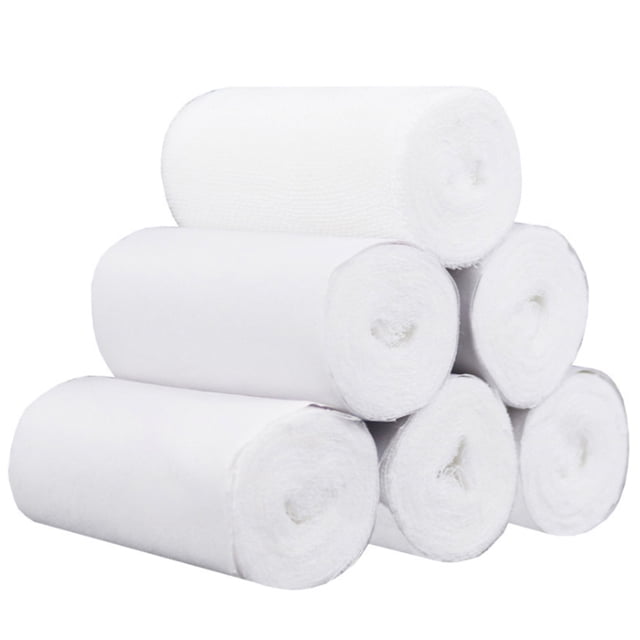 Elastic Bandages 1 Roll Gauze Bandages First Aid PBT Elastic Bandages