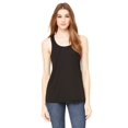 thumbnail image 1 of The Bella + Canvas Ladies Flowy Racerback Tank Top - BLACK - 2XL, 1 of 3
