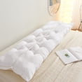 thumbnail image 4 of Bedside Cushion Bedroom Cushion Bed Back Tatami Soft Package Bed Sofa - Soft Support, Versatile Use, Removable Cover, Durable Material, for Bed, Sofa, or Tatami, 4 of 7