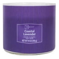 thumbnail image 2 of Mainstays 3-Wick Textured Wrapped Costal Lavendar Scented Candle, 14 oz, 2 of 6