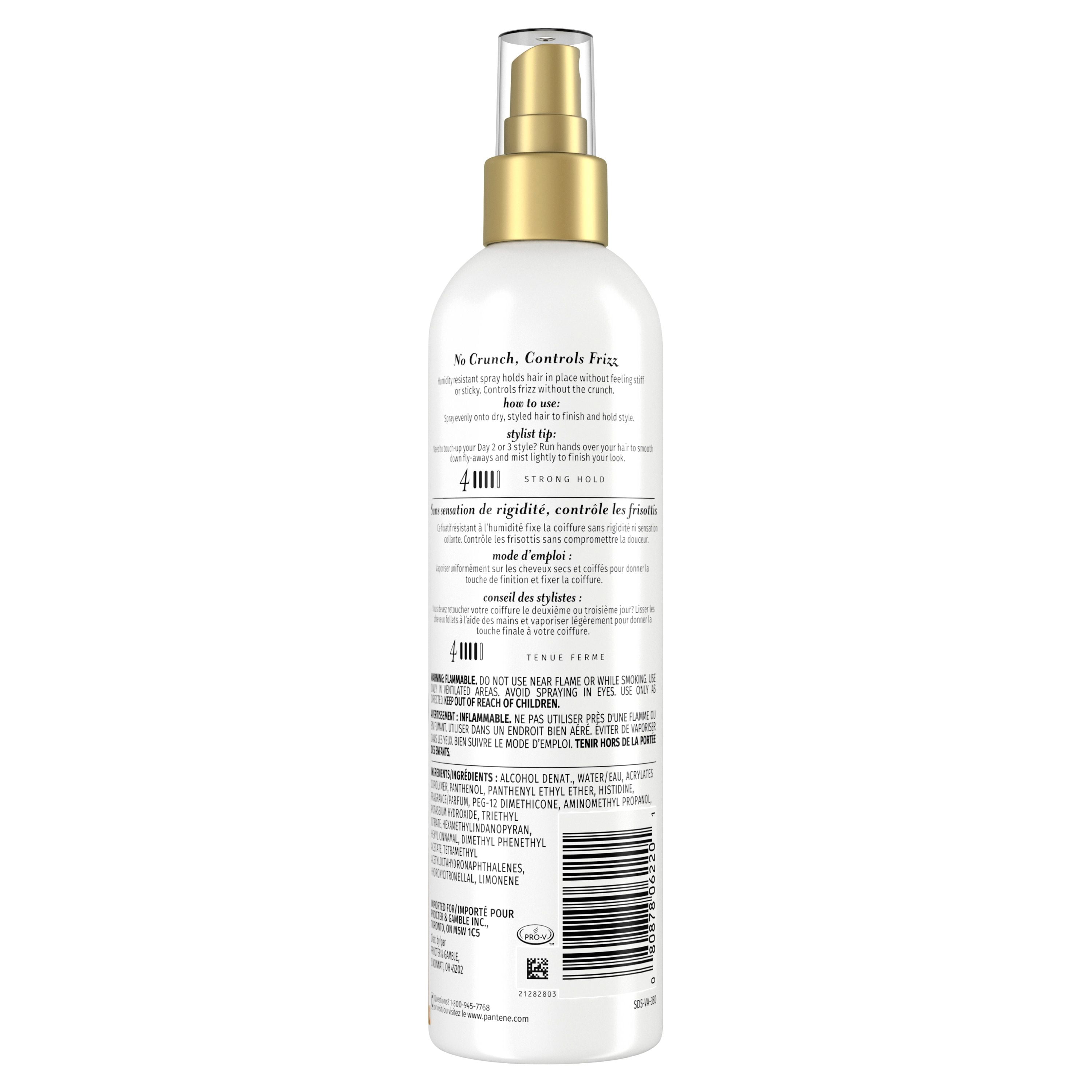PANTENE Pro-V Tenue Ferme en Atomiseur Niveau 4 Fixatif