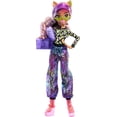 thumbnail image 2 of Monster High Scare-adise Island Clawdeen Wolf Fashion Doll with Swimsuit & Accessories, 2 of 6