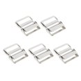 thumbnail image 1 of 5pcs Metal Buckle Slider Adjustable Backpack Strap Buckle , , 40mm, 1 of 8