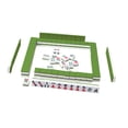 thumbnail image 4 of segolike 144 Pcs Mini Tuiles de Mah-Jong Table Activités Fournitures Version Chinoise Ensemble de Jeu Vert, 4 of 9
