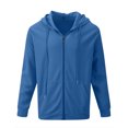 thumbnail image 4 of LOVZFMLL Jackets for Men's Solid Color Hooded Cardigan Loose Casual Sports Zipper Sweatshirt Jacket, 4 of 9