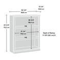 thumbnail image 2 of Sauder Select 3-Shelf Bookcase, 2 of 5