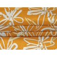 thumbnail image 4 of oneOone Velvet Orange Fabric Florals Craft Projects Decor Fabric Printed By The Yard 58 Inch Wide-044, 4 of 4