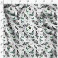thumbnail image 3 of Soimoi Poly Georgette Fabric Butterflies Butterfly Print Fabric by The Yard 52 Inch Wide, 3 of 6