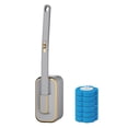 thumbnail image 1 of Bathroom Cleaning System with Disposable Heads and Included Brush for Deep Fresh Bathroom Hygiene and Easy Rinse, 1 of 6