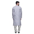 thumbnail image 3 of Atasi Kurta Pyjama de Fête pour Hommes, Col Mandarin, Ensemble Ethnique Imprimé Kurta, 3 of 5