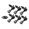 thumbnail image 4 of Têtes de Guitare Électrique Boutons de Réglage Verrouillage Tuners Lot de 6 Pcs 6R, 4 of 7
