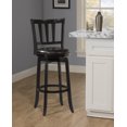 thumbnail image 1 of Hillsdale Presque Isle Tabouret de Bar Pivotant, Tabouret de Bar, Noir, 1 of 2