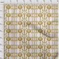 thumbnail image 3 of oneOone Cotton Poplin Fabric Paisley|Stripe & Circle Ikat Print Sewing Fabric BTY 42 Inch Wide, 3 of 4