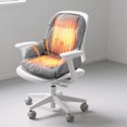 thumbnail image 4 of H Heated Lumbar Support Cushion With Fast Warm Up, Adjustable Heating Pad, Machine Washable Cover For Office Chair, Car Seat, Wheelchair And Home Use, Relieves Back Pain, 4 of 5
